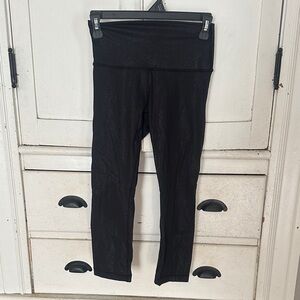 Lululemon Black High-Waisted Leggings